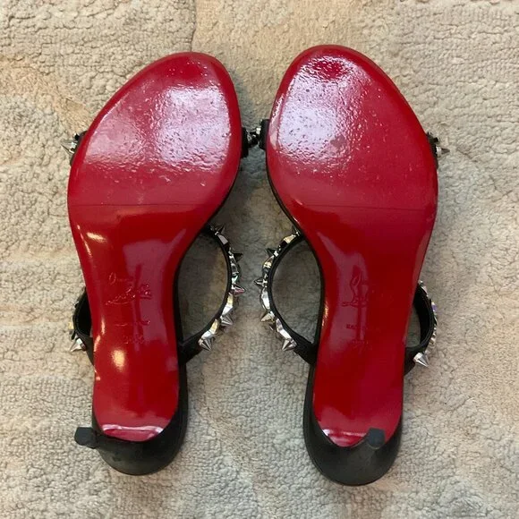 Christian Louboutin Just Chain Heels black - Picture 8 of 9